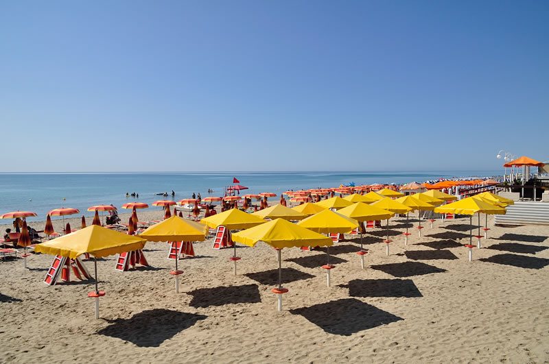 il mare della costa jonica